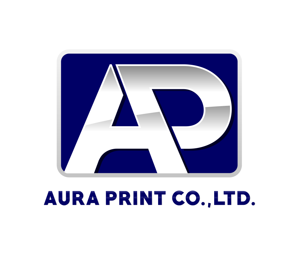logo Aura print