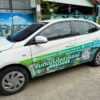 ผลงานติดสติ๊กเกอร์รถทีมขาย (Sales Team) โชว์ความคมชัดของโลโก้และกราฟิกแบรนด์ บริการผลิตและติดตั้งสติ๊กเกอร์รถทีมเซลล์ สำหรับรถเก๋งบริษัทและยานพาหนะองค์กร B2B
